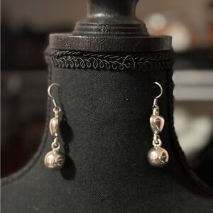 Elegant Silver Drop Earrings
